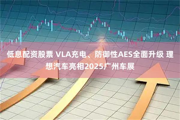 低息配资股票 VLA充电、防御性AES全面升级 理想汽车亮相2025广州车展